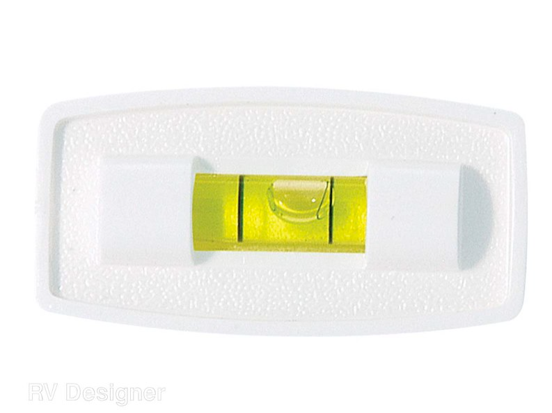RV Designer White Bubble Level 95-3690
