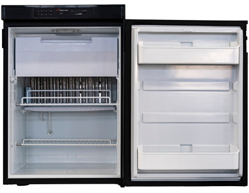 Freucamp 3 Cubic Foot 3-Way Fridge 11301 - Designed for RVs - Black