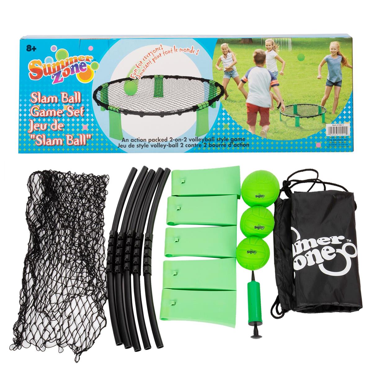 Summer Zone Slam Ball Game 15511 - Fun for Camping, Yard, Festival, Kids, Beach, Outdoor Games