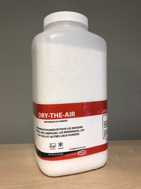 Fraserway RV 17295 - 4L Dry The Air Crystals Jug - Absorbs Moisture for Trailers, Campers, Basements, Storage, and More
