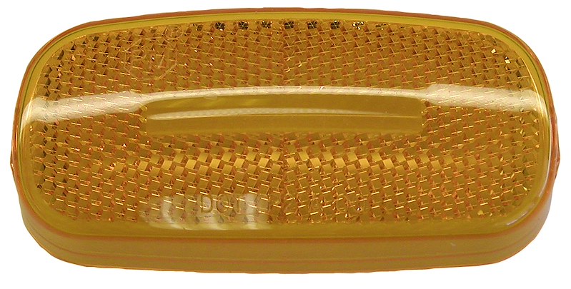 Peterson Mfg V254915A Turn Signal-Parking-Side Marker Light Lens 44; Amber