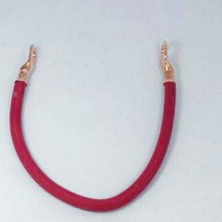 Battery Cable with Ends, 12", Red, 2GA- For Automotive, Solar, Marine, Boat, RV, Car, Motorcycle, and Power Connections