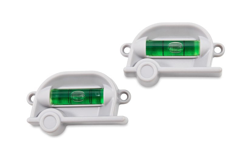 Camco 25520 Retro RV Level - Stick-On, Bubble Level-  Pack of 2