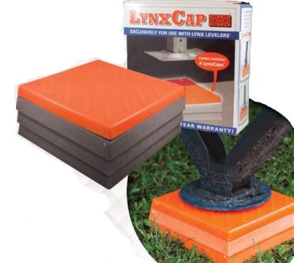 Tri-Lynx 00019 LynxCap, Leveling Pad Caps For RVs and Vehicles 4 PACK