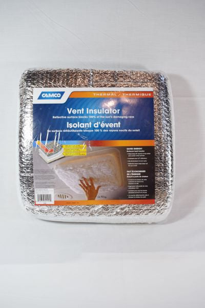 Isolateur de ventilation et couvercle de puits de lumière pour caravane/roulotte Camco (45192)