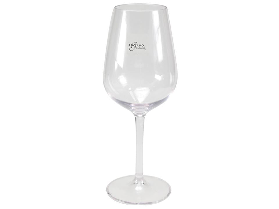 Luciano 70521 Shatterproof Plastic Wine Glass - Plastic Cups - 16.9oz.