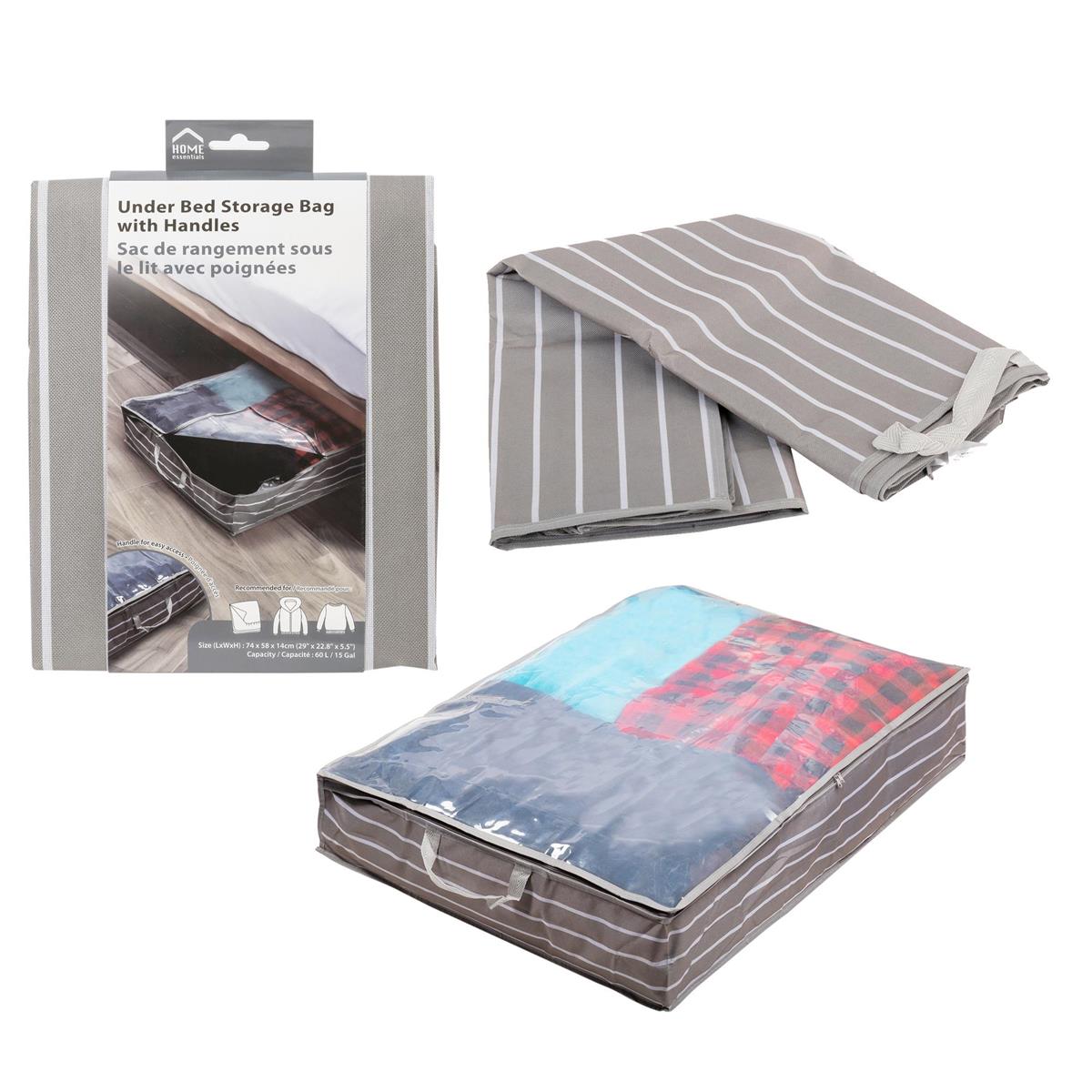 Home Essentials Under the bed storage with handles