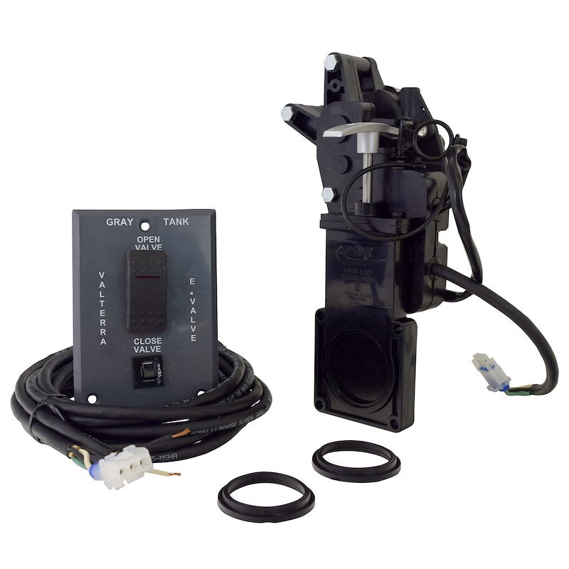 Valterra E-Valve Electric Waste Valve System w/Switch, 1-1/2”