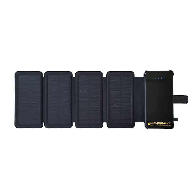 GO POWER! GP-DURAPACK-8W Portable Solar Battery Pack with USB Ports - 8 Watt