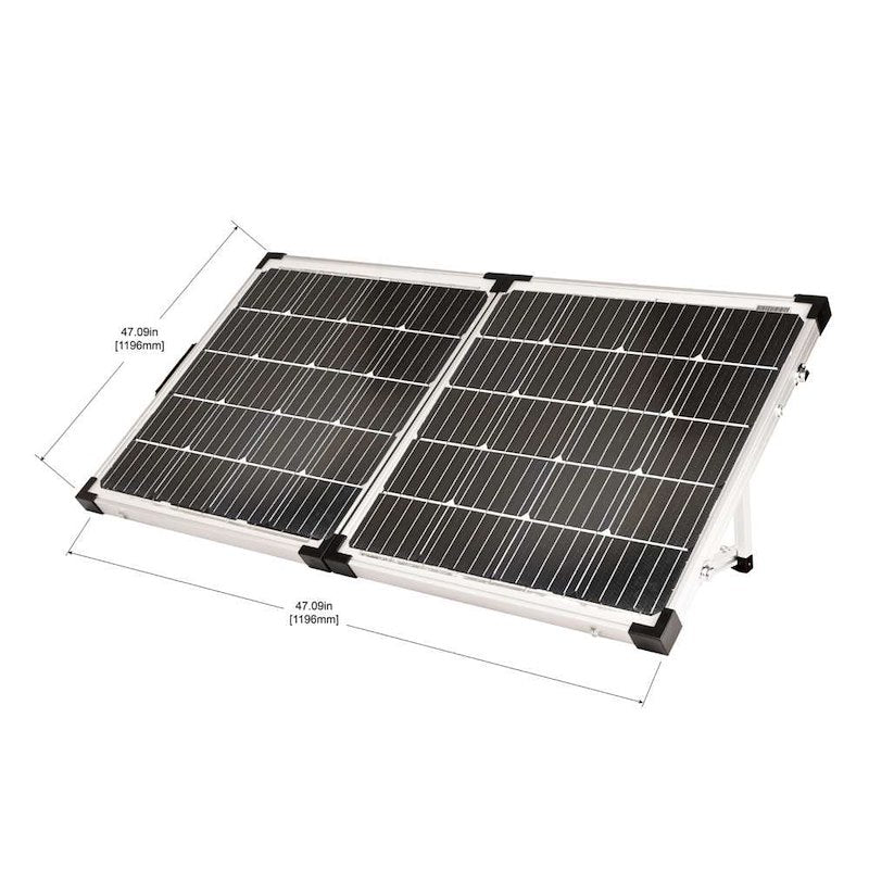 Go Power! GP-PSK-90 Portable Folding 90-Watt Solar Kit with 10A Controller