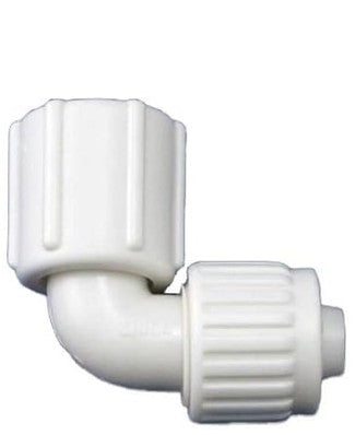 Elkhart Supply Fresh water fitting 1/2"PEX x 1/2" Female BSP Swivel White