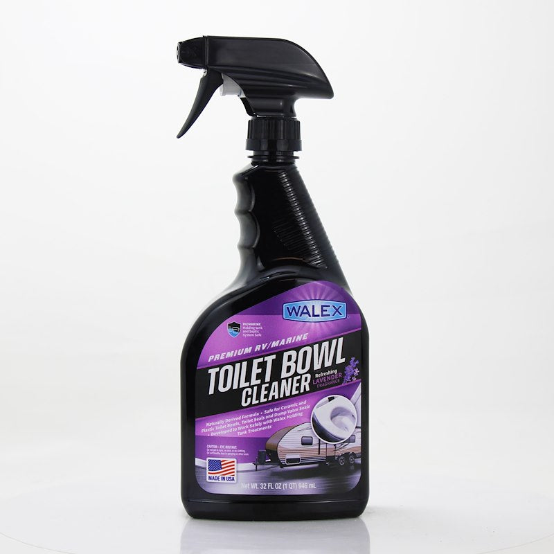 Walex Premium RV/Marine Toilet Bowl Cleaner - Safe for Plastic & Ceramic Toilets, Powerful Cleaning, Lavender Scented, 32 oz