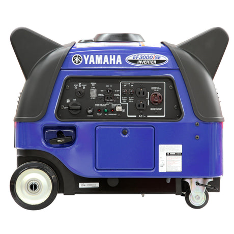 Yamaha generator in blue