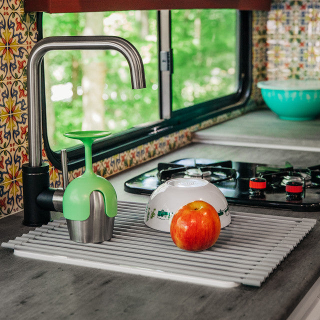 Camco Roll up dish drying rack 20.5" X 13"