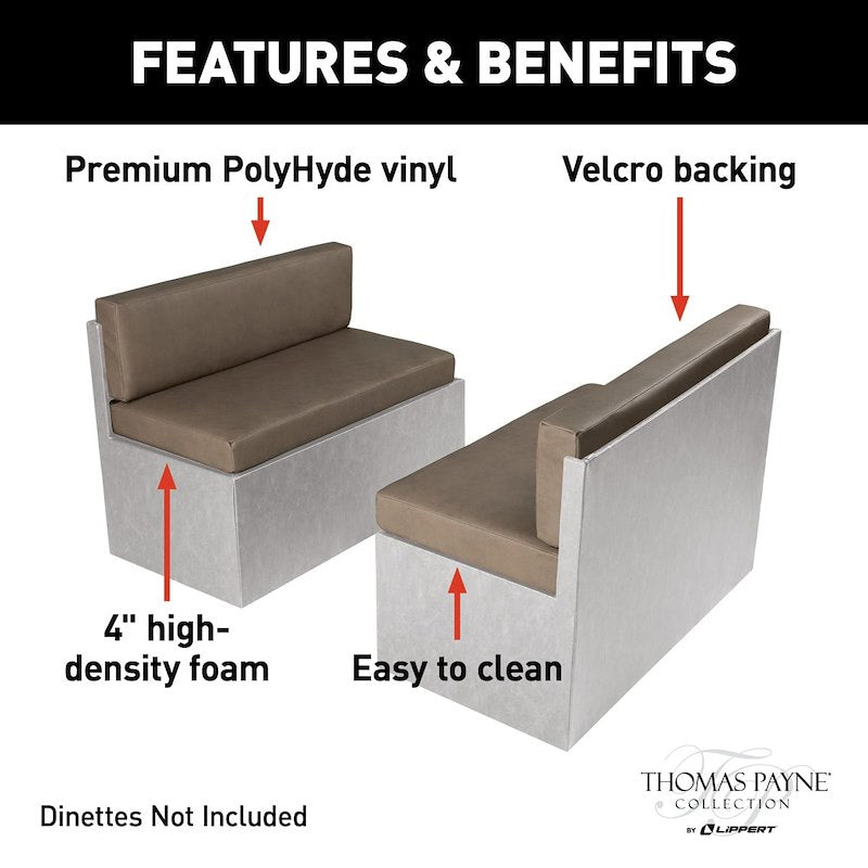 Thomas Payne Dinette Cushion Set- 38"
