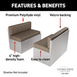 Thomas Payne Dinette Cushion Set- 38"