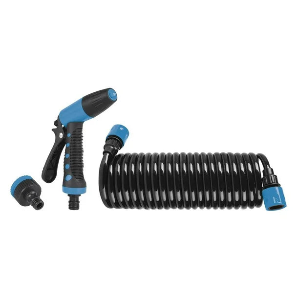 Kit de lavage pour bateau Aqua Pro 21960 : tuyau, buse et adaptateur