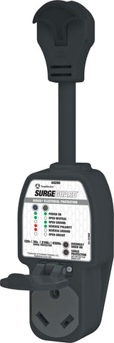 Southwire Surge Guard 44280 Portable Surge Protector - 120V, 30A , Black