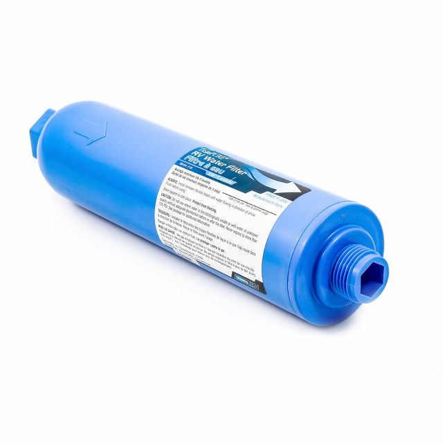 CAMCO TastePURE RV Water Filter, Large, Inline Water Filter for RVs, Boats, Camping, Gardening, Washing