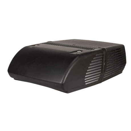 Coleman RV A/C Unit in black